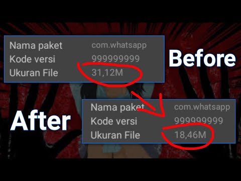 #9 TUTORIAL MEMPERKECIL UKURAN SIZE WHATSAPP!