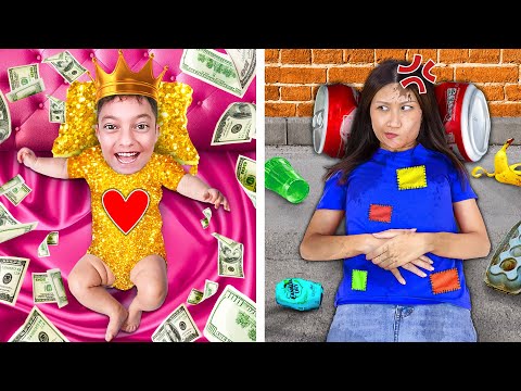 Sister VS Baby Brother! Sister Survives New Brother! Genius Babysitting Ideas by Crafty Hype