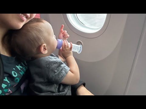 Flying 16 months old on lapse from Boston, USA to Bangkok, Thailand with Japan Airlines