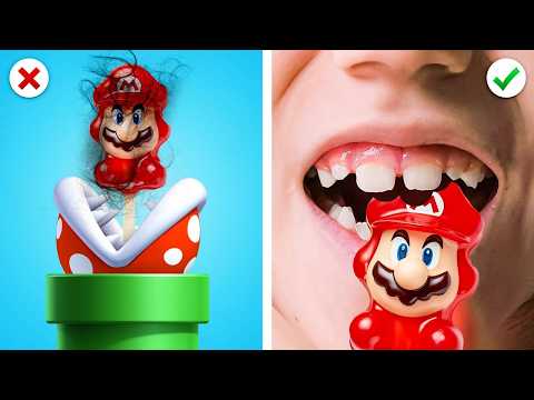 Rich Mario VS Poor Mario Have Daughters! *Ingenius Parenting Hacks & Gadgets For Parents* by CoCoGo!