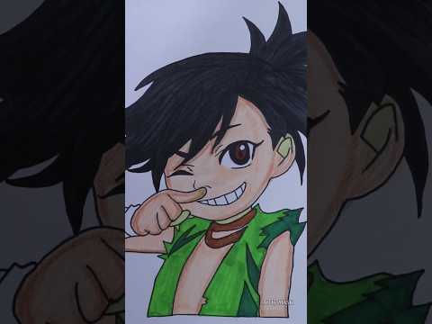 Dororo X drawing in 30 sec! #dororo #anime #shorts