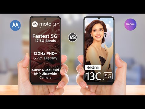 Moto G35 5g vs Redmi 13c 5g || Full Comparison