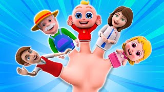 Baby Finger, Daddy Finger - Finger Family Song + More Nursery Rhymes & Kids Songs - Little Song PIB