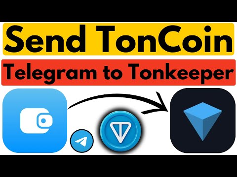 How to Transfer Toncoin from Telegram Wallet to Tonkeeper Wallet