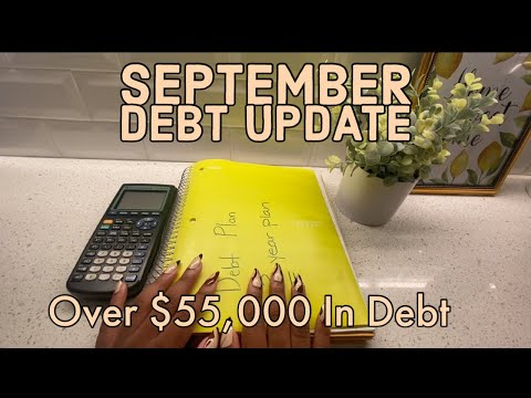 SEPTEMBER DEBT UPDATE | Dave Ramsey Debt Snowball | 27 yr old college student with a 9 to 5