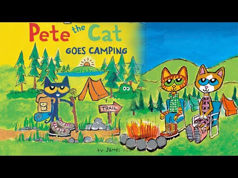 #021 | BIN & BIN | Bedtime Stories | Pete the Cat Goes Camping.