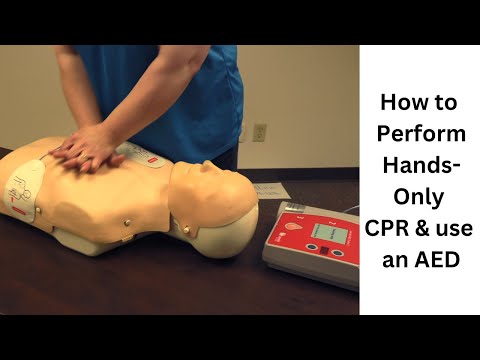 How to Perform Hands-Only CPR and Use an AED on Adults or Teens