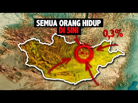 MENGAPA HANYA 0,3% WILAYAH MONGOLIA YANG DAPAT DITEMPATI