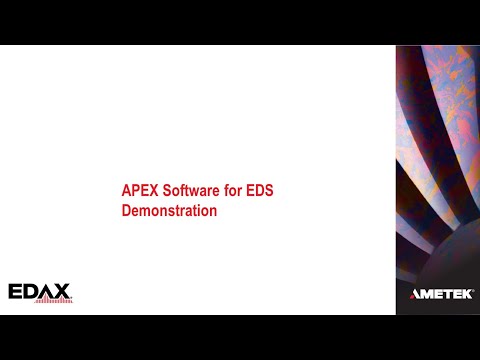 APEX Software for EDS Demonstration