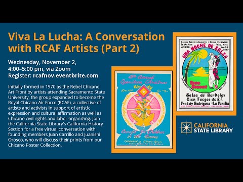 Viva La Lucha: A Conversation with RCAF Artists, Part 2