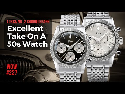 New Vintage: Lorca Model No.  2 Manual Chronograph // Watch of the Week. Review 227