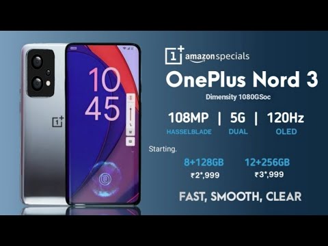 OnePlus Nord 3 5G Official India Launch | OnePlus Nord 3 Specifications, First Look, Price in india