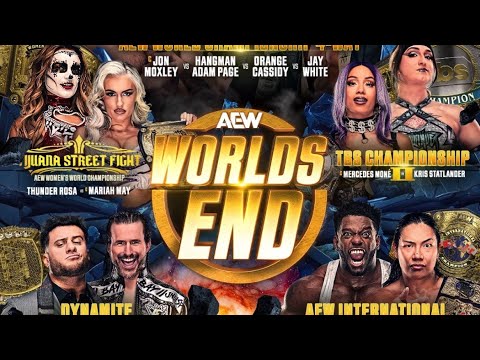 AEW WORLDS END LIVE STREAM WATCH ALONG | GENERATION OF WRESTLING PODCAST