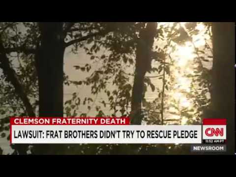 CNN News August 16 2015 Lawsuit  Fraternity brothers didn't try to rescue pl