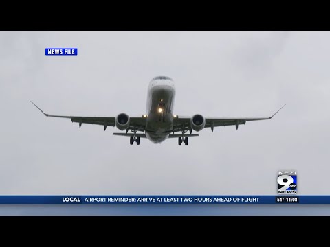 What air travel looked like from Eugene Airport on Christmas Day