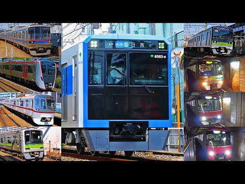 2022 都営地下鉄 現行車両大特集!! / All trains of Tokyo Toei Subway【4K60P】