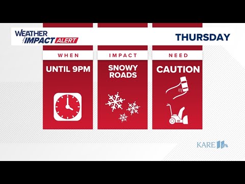 WATCH: KARE 11 Weather Impact Alert - continuing coverage