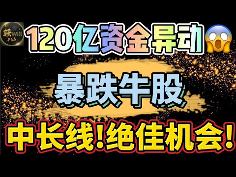 美股投资｜标普指数120亿资金异动!牛股暴跌中长线投资的好机会.个股分析SPY QQQ IWM AMD NVDA TSLA LULU NKE｜美股趋势分析｜美股股票｜美股2024