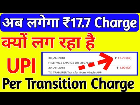 Fi Charges | क्यों लग रहा है Rs 17.70 का charge | Bank ne Rs 17.70 kaat liye | SBI FI charges