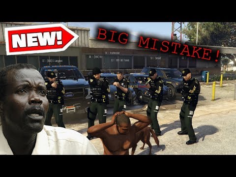 Don't EVER Pull Over The African Rebel! Gta 5 Rp FiveM (Voice Trolling Roleplay Servers) RDM