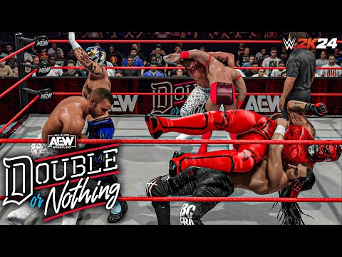 Bang Bang Gang vs Death Triangle | Trios Championship | Double or Nothing '24