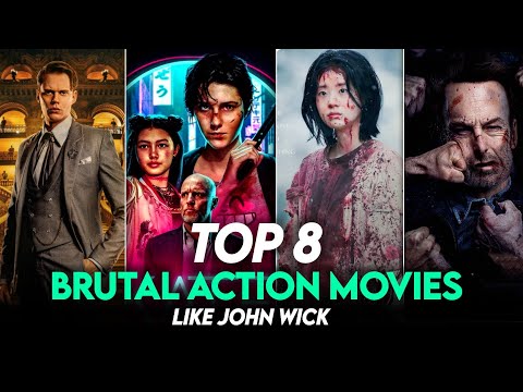 TOP 8 Brutal Action Movies Like JOHN WICK in HINDI ||MoviesHint.