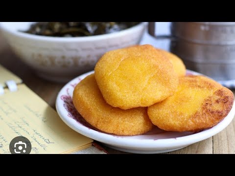 Did someone say Hot Water Cornbread?? #easymeals #quickrecipe #vegan #soulfood