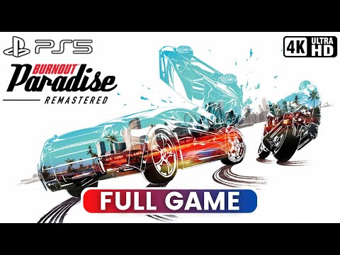 BURNOUT PARADISE REMASTERED | Full Game (PS5 Gameplay 4K 60FPS)