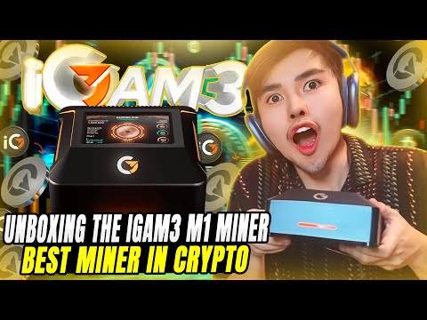 UNBOXING THE IGAM3 M1MINER - Earn Rewards Thru The Ultimate AI-Powered DePIN Platform