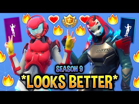 These Fortnite Dances Look Better With These Skins..! (SEASON 9, MAX STAGE)