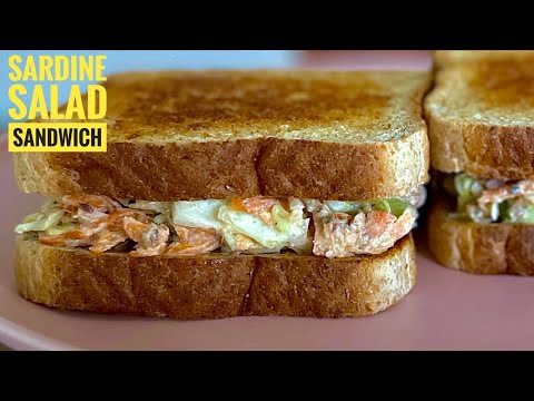 The BEST-EVER Sardine Salad Sandwich