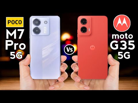 POCO M7 Pro 5G vs Moto G35 5G