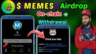 Memeland $MEMES Token withdrawal on chain | Memes Token On tonkeeper & Hotcoin exchange deposit