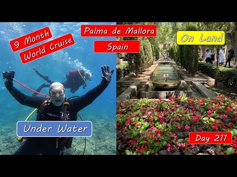 Palma de Mallorca Spain Tour Under Water and On Land