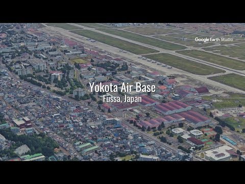 Yokota Air Base: Google Earth Studio tour