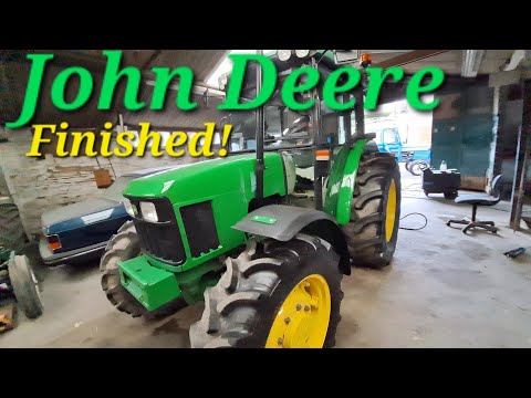 John Deere 5410 Classic tractor Restoration How we did it! Paint and Repairs.