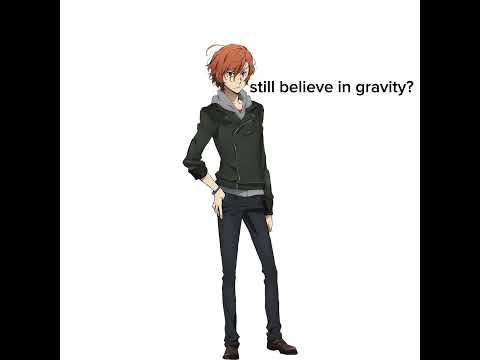 Gravity. #bsd #anime #bungoustraydogs #bsdforever #animecharacter #dazai #bungostraydogs #chuuya