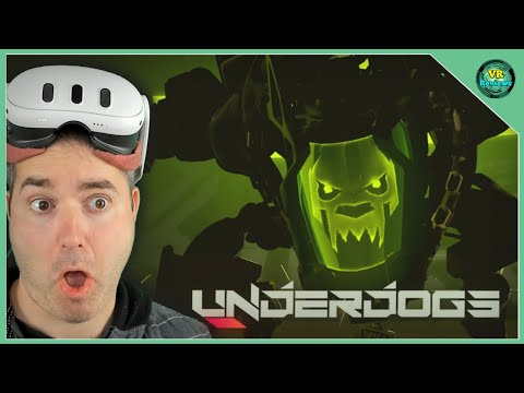 UNDERDOGS for Meta Quest 3 is an AWESOME Roguelike Mech Brawler! Review & Gameplay.