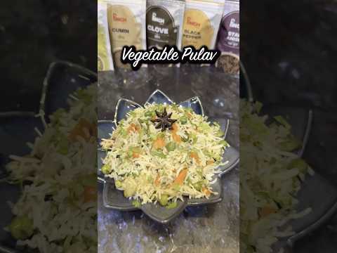 Classic Vegetable Pulav Recipe #motherskitchen #foodrecipe #vegpulao