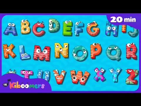 The Ultimate Phonics Alphabet Songs Compilation for Parents & Teachers | 20+ Min | The Kiboomers