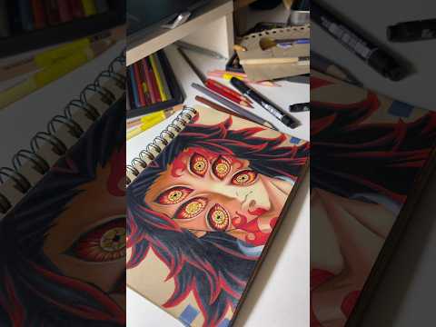 Demon Slayer / Kimetsu No Yaiba • drawing Kokushibo (timelapse)✨