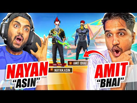 Amit Bhai Vs Nayan , He Gave me Only Monster Truck Boyaah Challenge 😱- Garena Free Fire Max