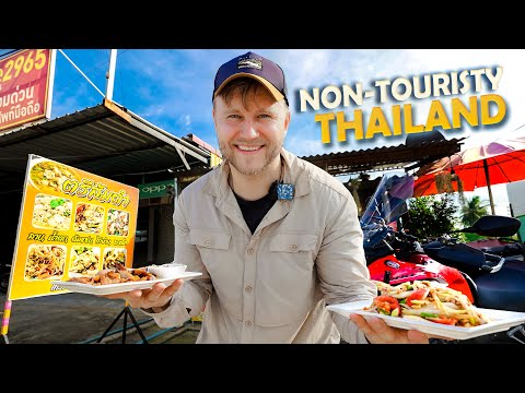 Non-Touristy Thailand / From Bangkok to Uthai Thani / Motorbike Tour with Thai Food!