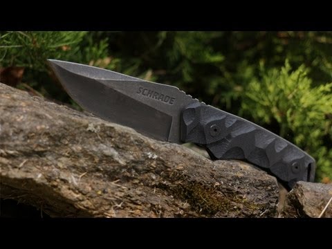 NEW! SCHF14 Schrade Tactical Survival Fixed Blade - Best Fixed Blade for Survival, Camping and More