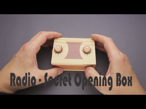 Radio - Secret Opening Box from Puzzle Master - Solution