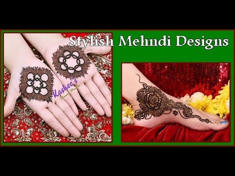 Stylish Mehndi Designs Collection 2018 2019 by Kashee Artist