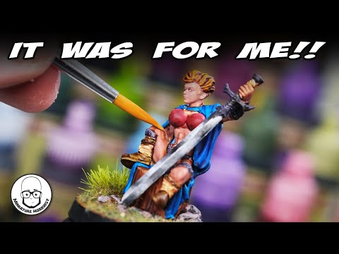 Painting a NMM Sword (Non Metallic Metal) is it HARD?...