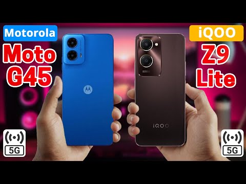 Motorola Moto G45 Vs iQOO Z9 Lite | Specs Comparison || Which One's Better?