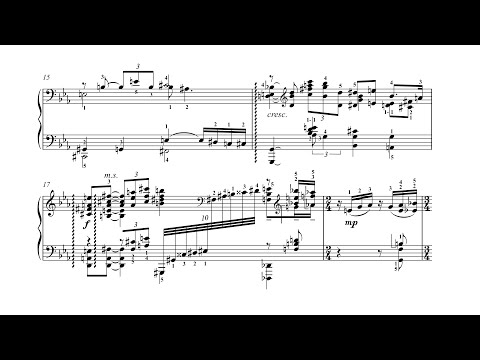 Nikolai Kapustin - 24 Preludes in Jazz Style, Op. 53 (1988) [Score-Video]