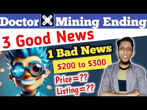 Doctor X 3 Big Good News | Doctor X Withdraw | DRX Token Price Prediction | Doctor X Airdrop